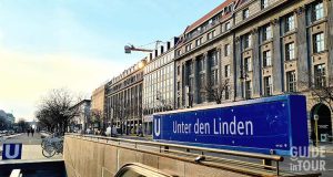 Il viale Unter den Linden a Berlino.