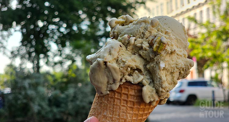 Un buon gelato italiano a Berlino.